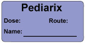 Pediarix  Immunization Label