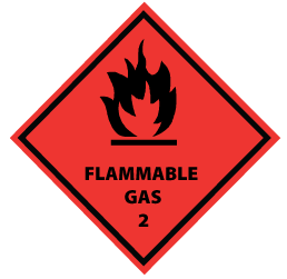 FLAMMABLE GAS 2