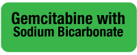 Gemcitabine with Sodium Bicarbonate