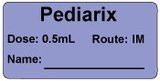 Pediarix Dose: 0.5mL Route: IM  Vaccinde Label