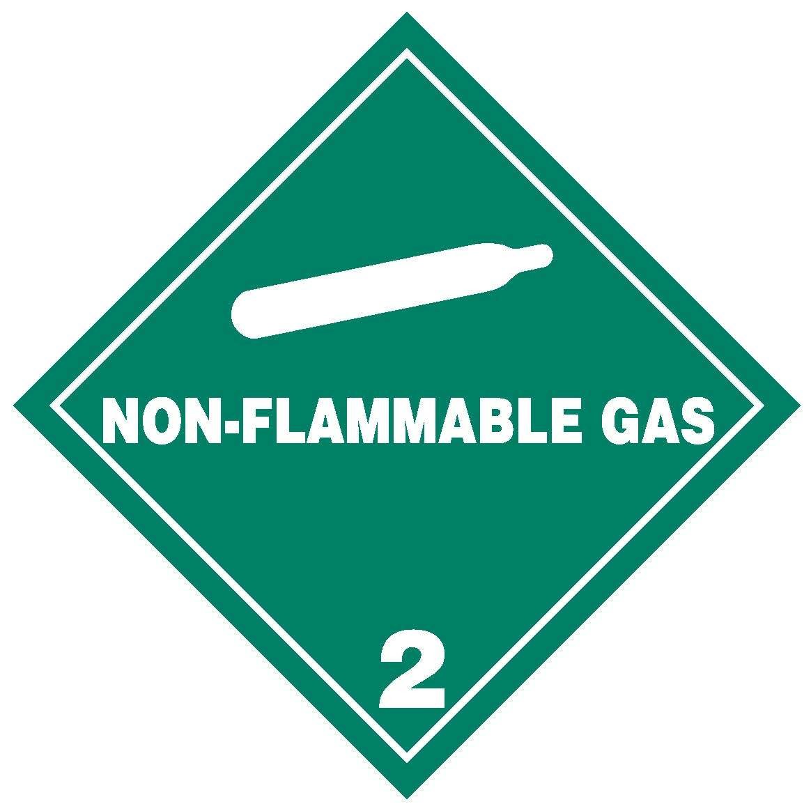 Non-Flammable Gas Hazard Class 2 