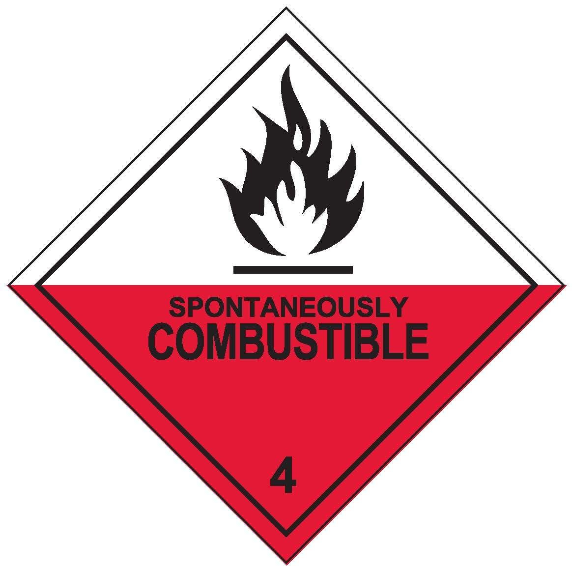 Spontaneously Combustible Class 4