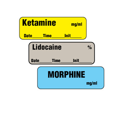 Anesthesia Labels + Tape Labels