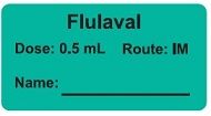 Flulaval Dose: 0.5 mL/Route: IM Vaccine Label Flulaval Dose: 0.5 mL/Route: IM Vaccine Label