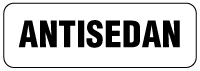 ANTISEDAN Label