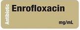 Enrofloxacin mg/mL Syringe Label