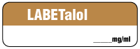 LABETalol  mg/mL Anesthesia Label