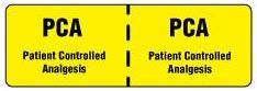PCA Patient Controlled Analgesis Label