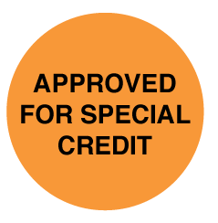 Approved For Special Credit Label