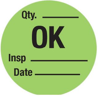 Ok Inspection and Date