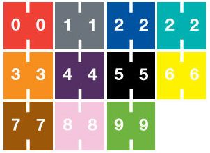 System 6500 Numeric Labels