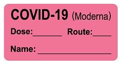 COVID-19 (Moderna) Vaccine Label COVID-19 (Moderna) Vaccine Label