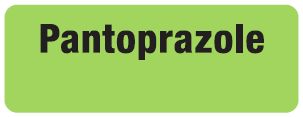 Pantoprazole Syringe Label