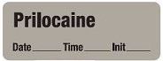 Prilocaine - Date, Time, Init. Anesthesia Label