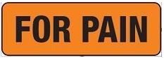 For Pain Label For Pain Label