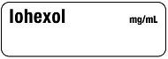 Iohexol mg/mL Syringe Label