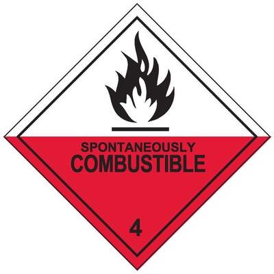 Spontaneously Combustible Class 4