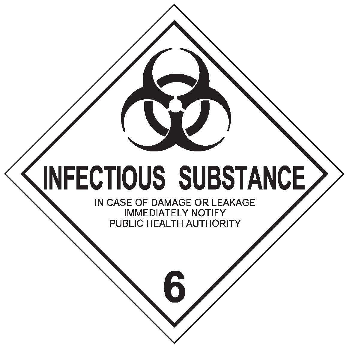 Infectious Substance Class 6 Infectious Substance Class 6