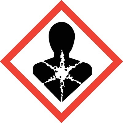 GHS Pictogram Label - Health Hazard, 2" x 2"