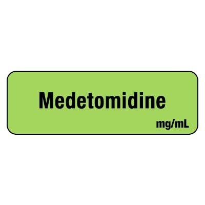Medetomidine mg/mL Syringe Label