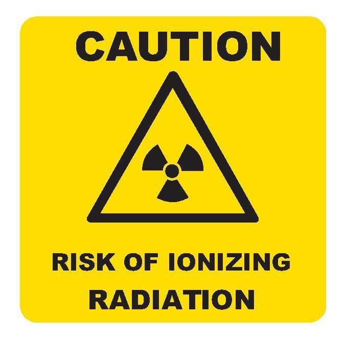 Caution: Risk of Ionizing Radiation Caution: Risk of Ionizing Radiation