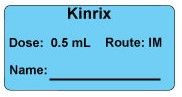 Kinrix Dose: 0.5 mL/Route: IM  Vaccine Label