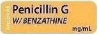 Penicillin G with Benzathine mg/mL Antibiotic Syringe Label