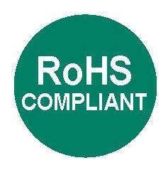 RoHS Compliant RoHS Compliant