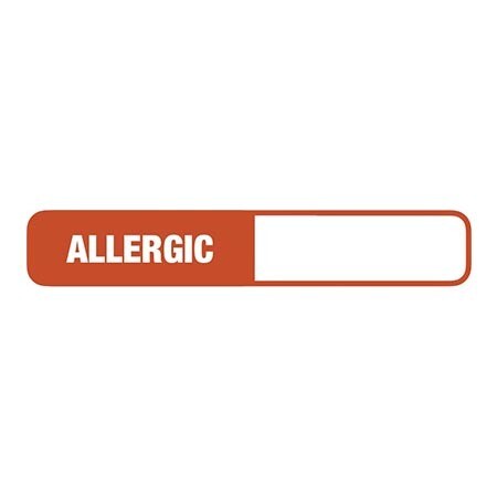 Allergic Label