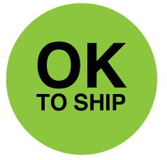 OK To Ship Label