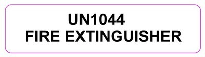 UN1044 Fire Extinguisher