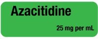 Azacitidine 25 mg per mL Syringe Label