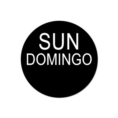 SUN/DOMINGO 1 SUN/DOMINGO 1" - Water Dissolvable