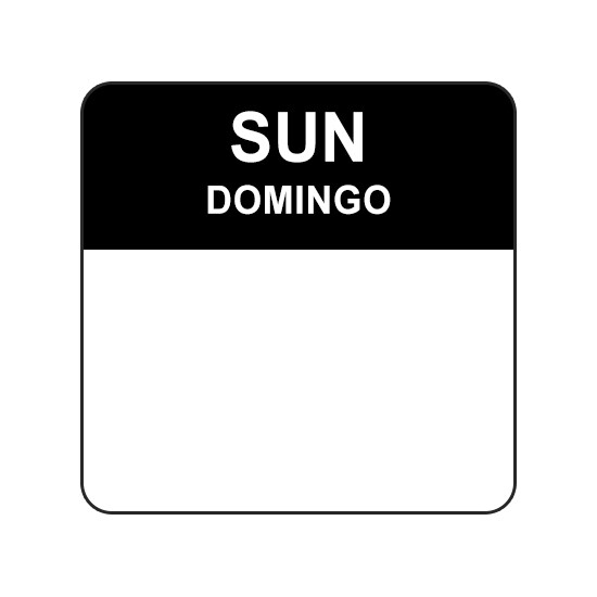 SUN/DOMINGO 1" - Water Dissolvable