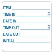 Ultra Removable Label - 2" x 2" Marinade