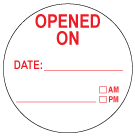 Ultra Removable Label - 1.5" Opened On