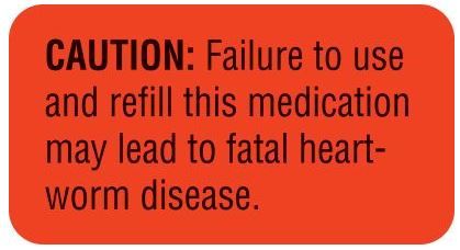 CAUTION: FAILURE TO USE AND REFILL THIS MEDICATION