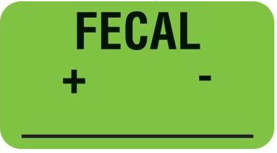 FECAL +/-  Labels