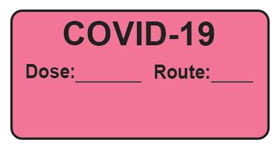 COVID-19 (Blank) Vaccine Label