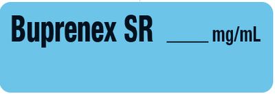 Buprenex SR mg/mL Anesthesia Label