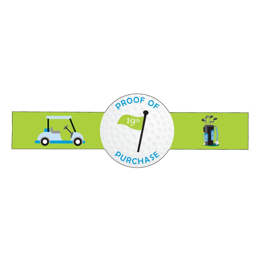 Beverage Wrap Label - Golf Courses