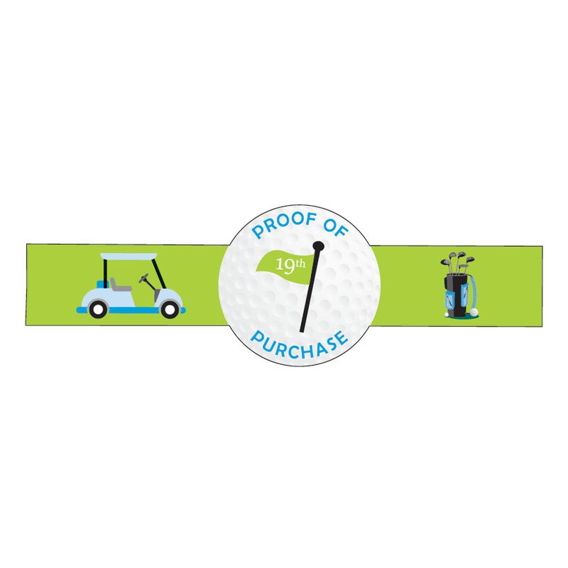 Beverage Wrap Label - Golf Courses