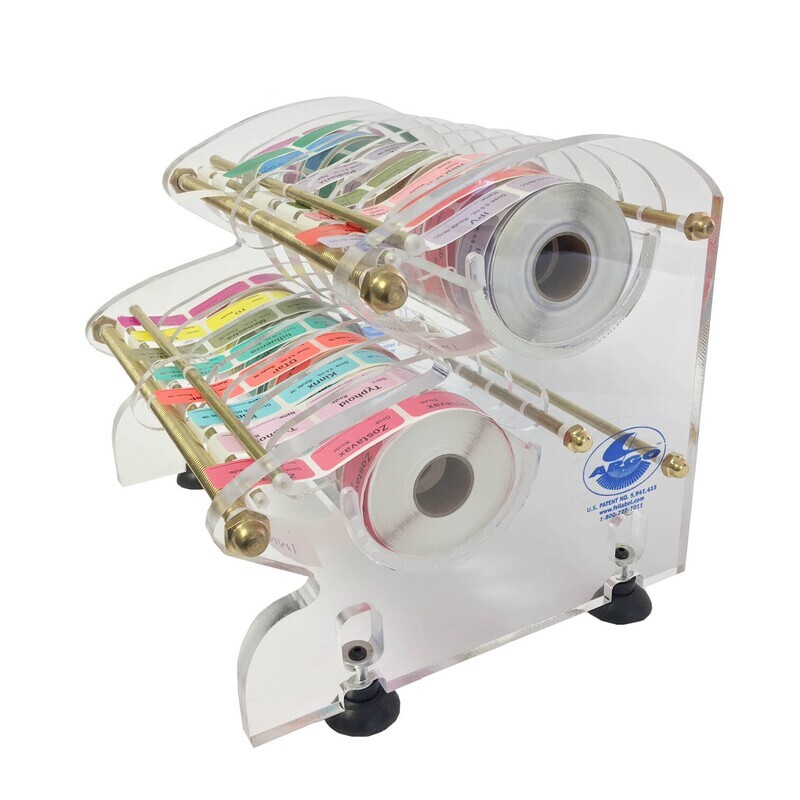 Value Kit: Double-Tier Immunization Label Dispenser + 16 Rolls Value Kit: Double-Tier Immunization Label Dispenser + 16 Rolls