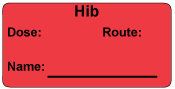 Hib  Vaccine Label