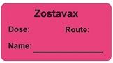 Zostavax  Immunization Label