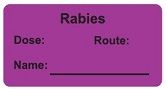 Rabies  Vaccine Label