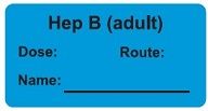 Hep B (adult) Vaccine Label Hep B (adult) Vaccine Label