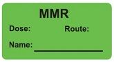 MMR  Vaccine Label