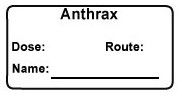 Anthrax Vaccine Label
