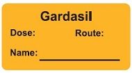 Gardasil Vaccine Label